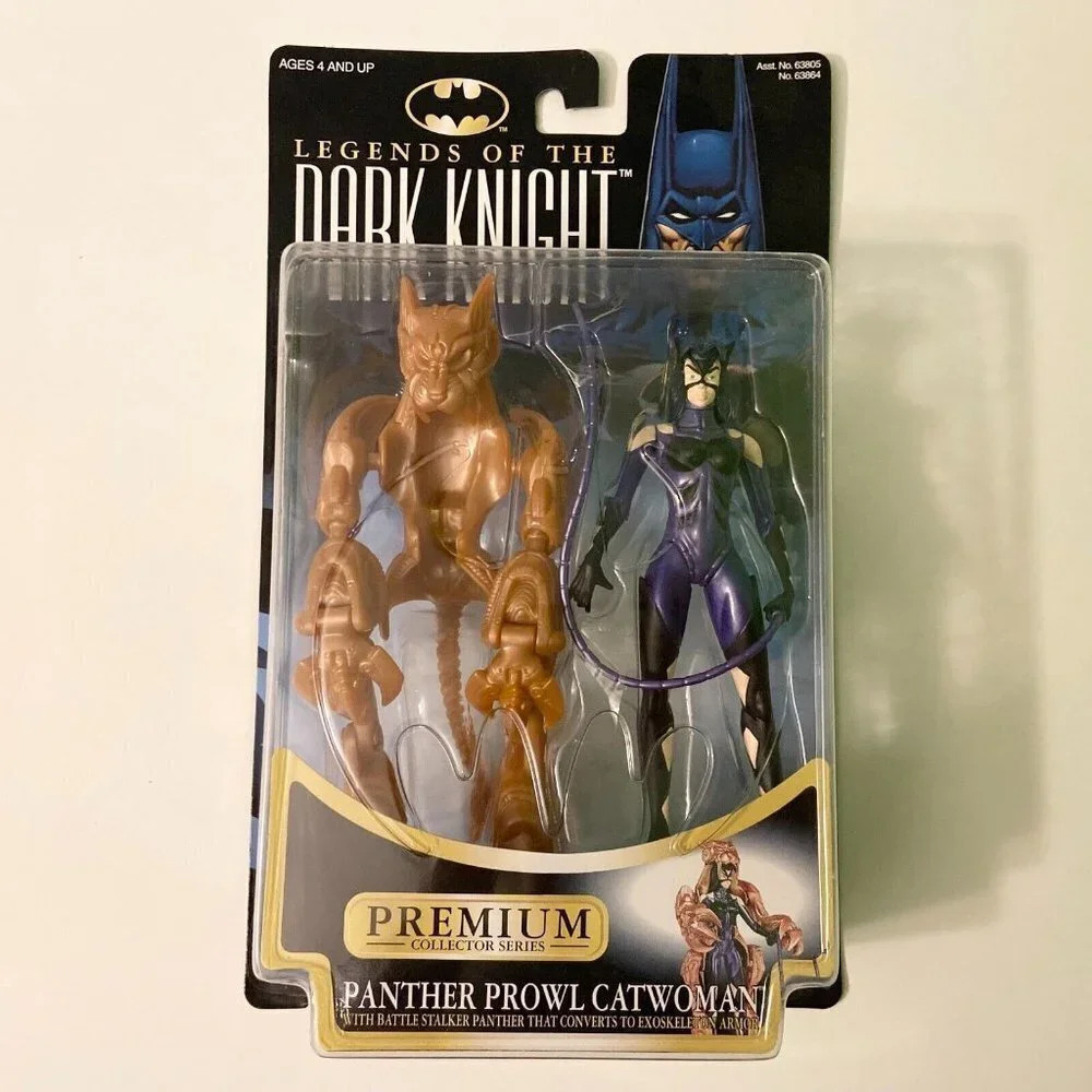 Vintage 1997 Kenner Legends of the Dark Knight Premium Panther Prowl Catwoman